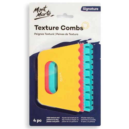 Texture Combs 4pc